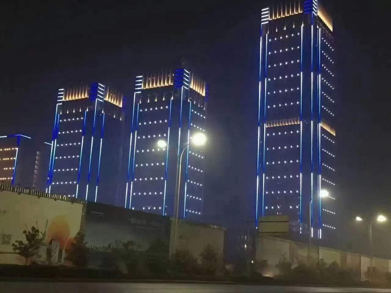 led點光源樓體亮化工程有什么作用它如何實現聯動動畫？