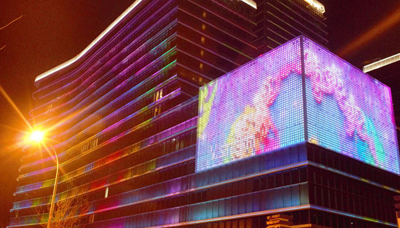 LED點光源像素屏如何低造價實現(xiàn)高清顯示效果？(圖1)