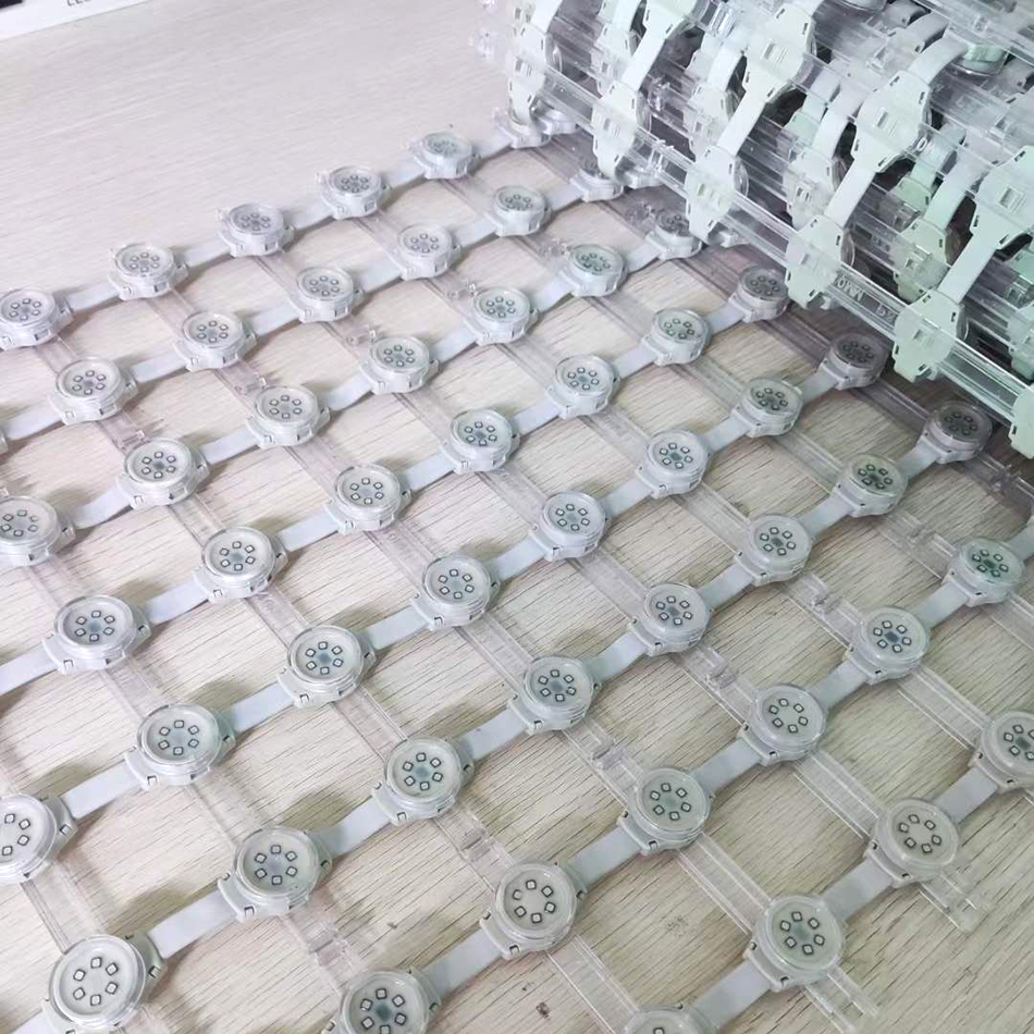 一種亮化led網格屏_深圳市華宇星光電(圖1)