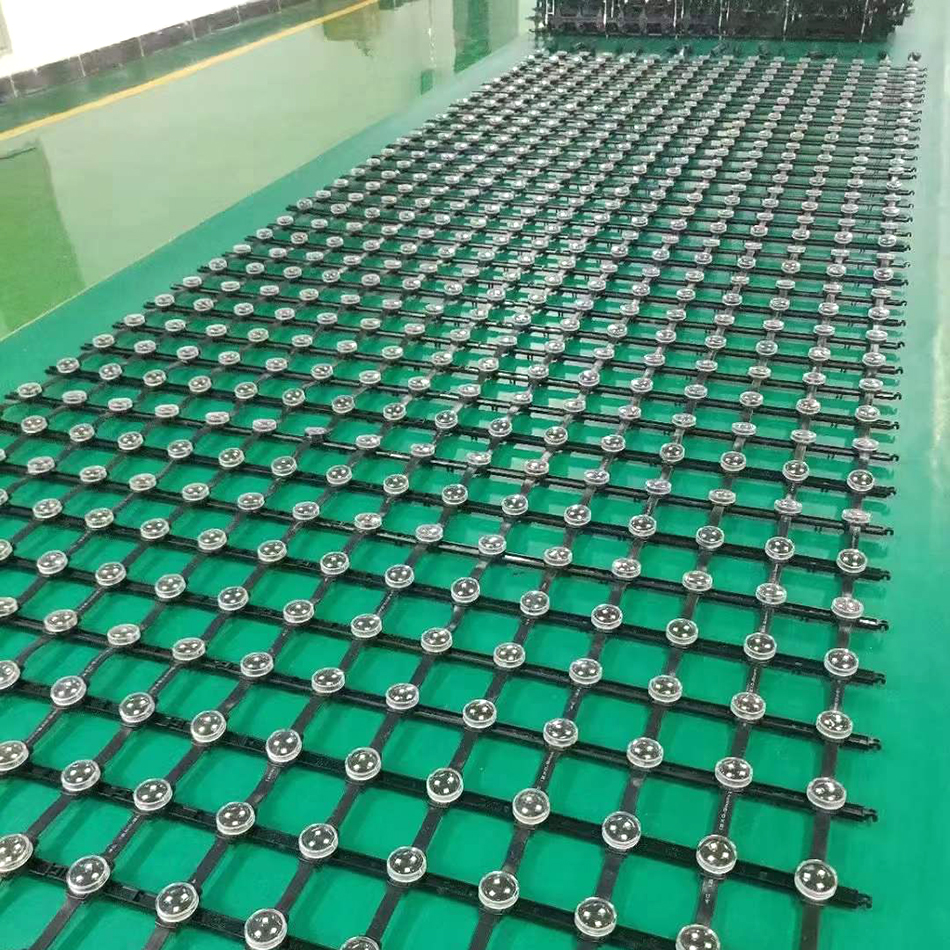 華宇星新一代創意網格屏使用范圍廣安裝便捷(圖2)